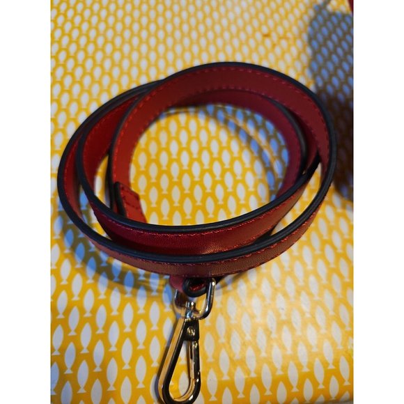 BNWOT Topshop Red Drawstring Bucket Bag, w.Handle + Strap, Immaculate Condition - Picture 16 of 16